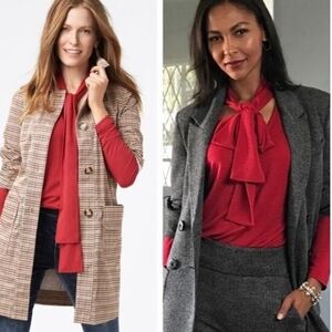 CAbi #3804 Tess Long Sleeve Top D